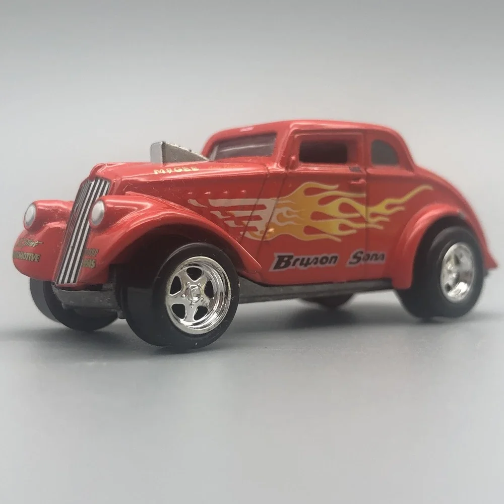 Johnny Lightning 1933 '33 Willys Gasser Car Bryson & Sons Red Diecast 1/64 Scale